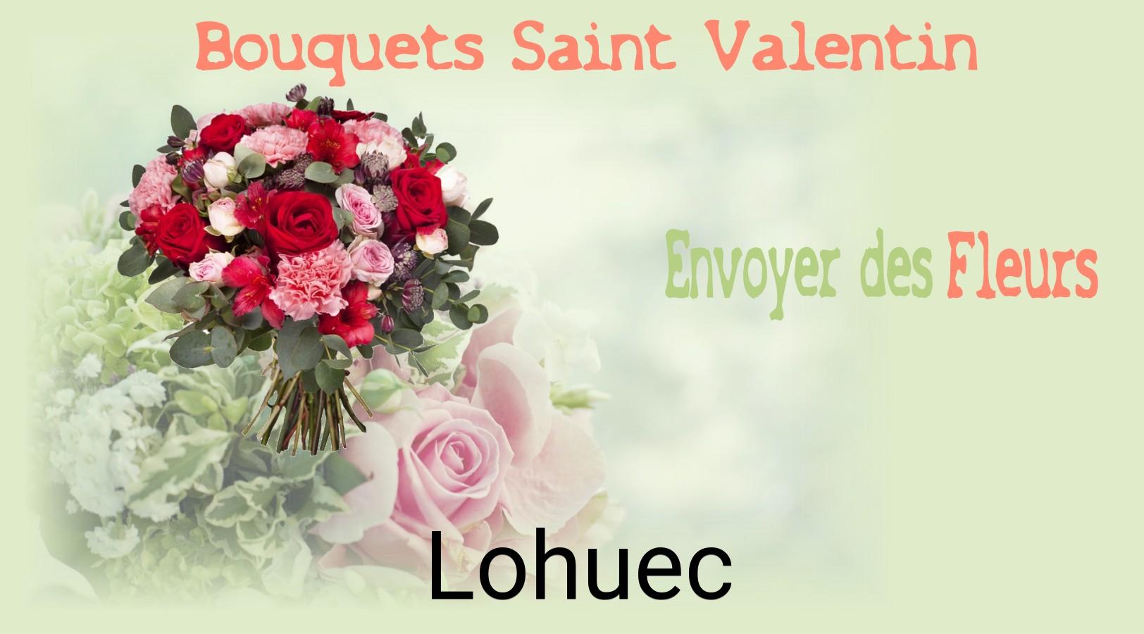 Roses de Saint-Valentin livrées à Lohuec