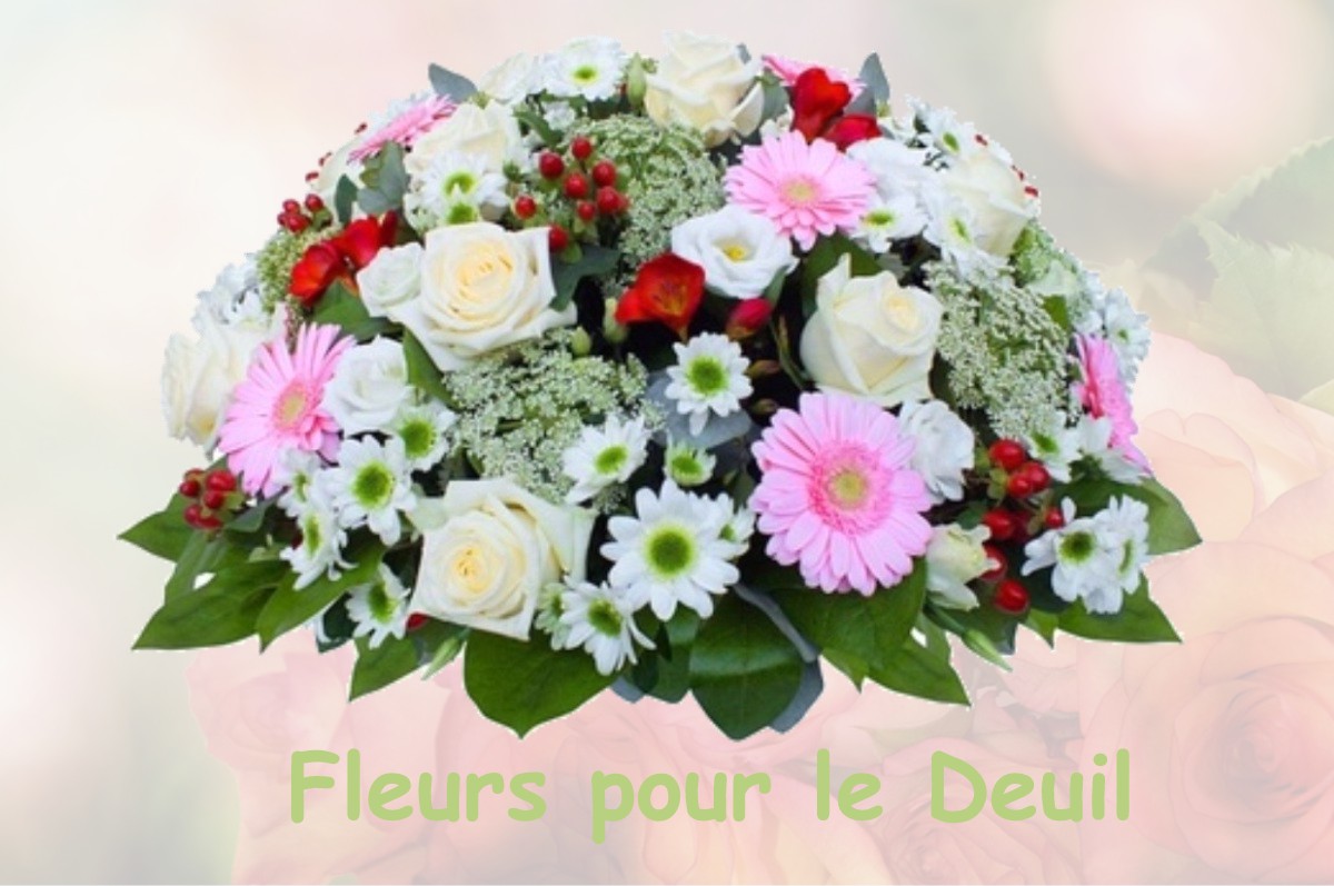 fleurs deuil LOHUEC